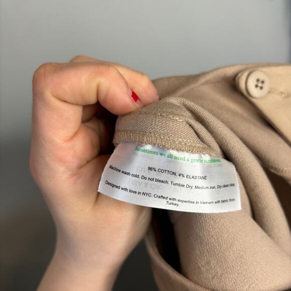 NWOT MM Lafleur The Hockley Jean in Fawn - Picture 8 of 10